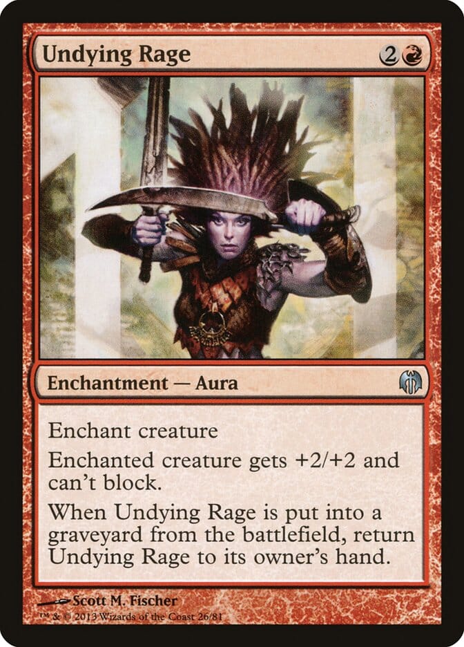 Undying Rage [Duel Decks: Heroes vs. Monsters] MTG Single Magic: The Gathering  | Multizone: Comics And Games