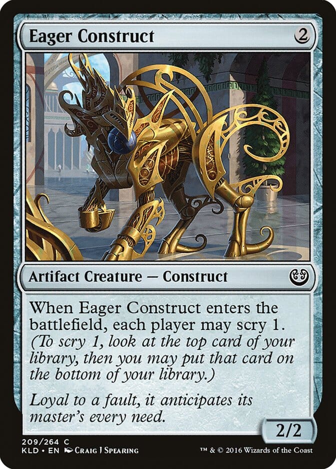 Eager Construct [Kaladesh] MTG Single Magic: The Gathering  | Multizone: Comics And Games