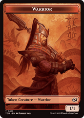 Goblin // Warrior Double-Sided Token [Tarkir: Dragonstorm Tokens] MTG Single Magic: The Gathering  | Multizone: Comics And Games