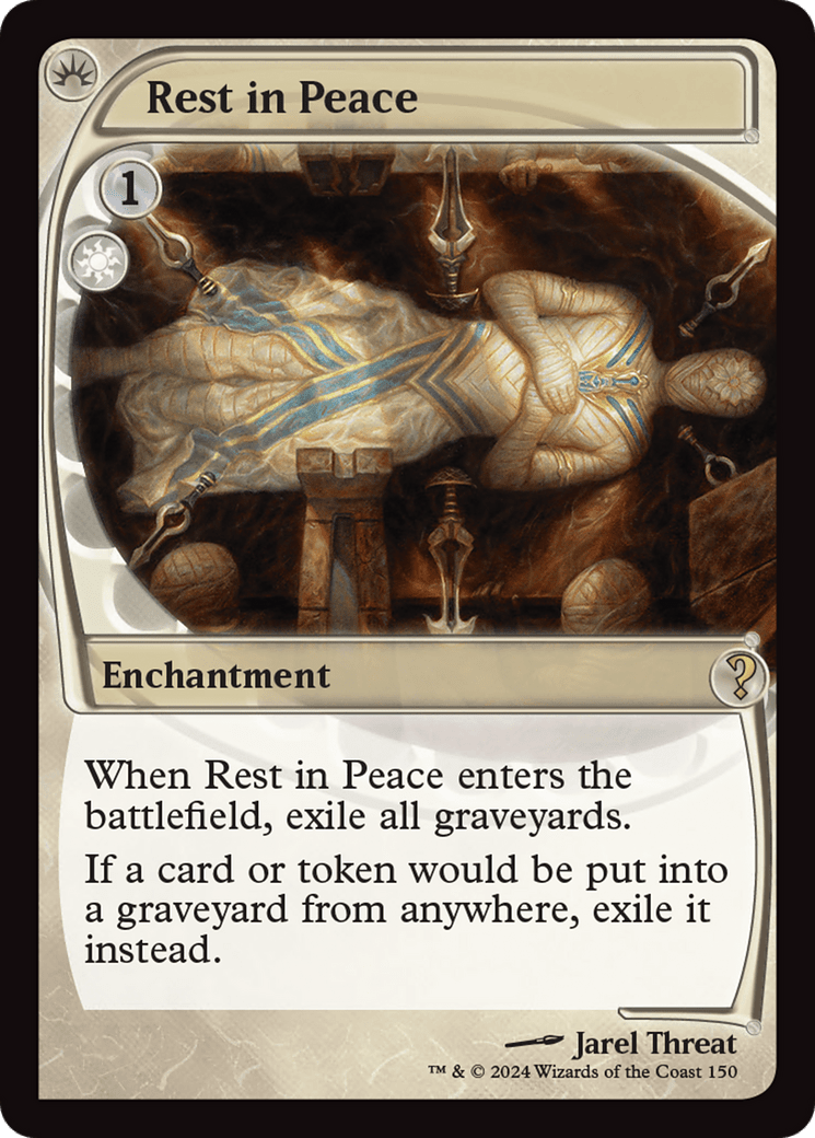 Rest in Peace (Future Sight) [Mystery Booster 2] MTG Single Magic: The Gathering  | Multizone: Comics And Games