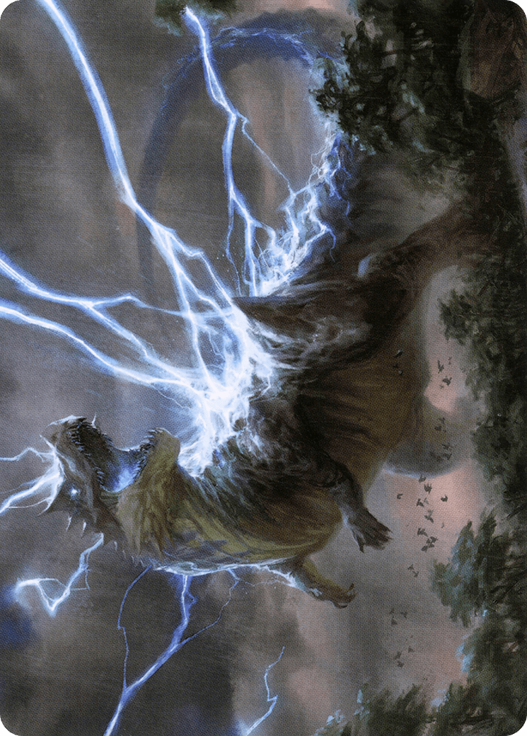 Thrasta, Tempest's Roar Art Card (41) [Modern Horizons 2 Art Series] MTG Single Magic: The Gathering  | Multizone: Comics And Games
