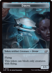 Robot // Drone Double-Sided Token [Edge of Eternities Tokens] MTG Single Magic: The Gathering  | Multizone: Comics And Games