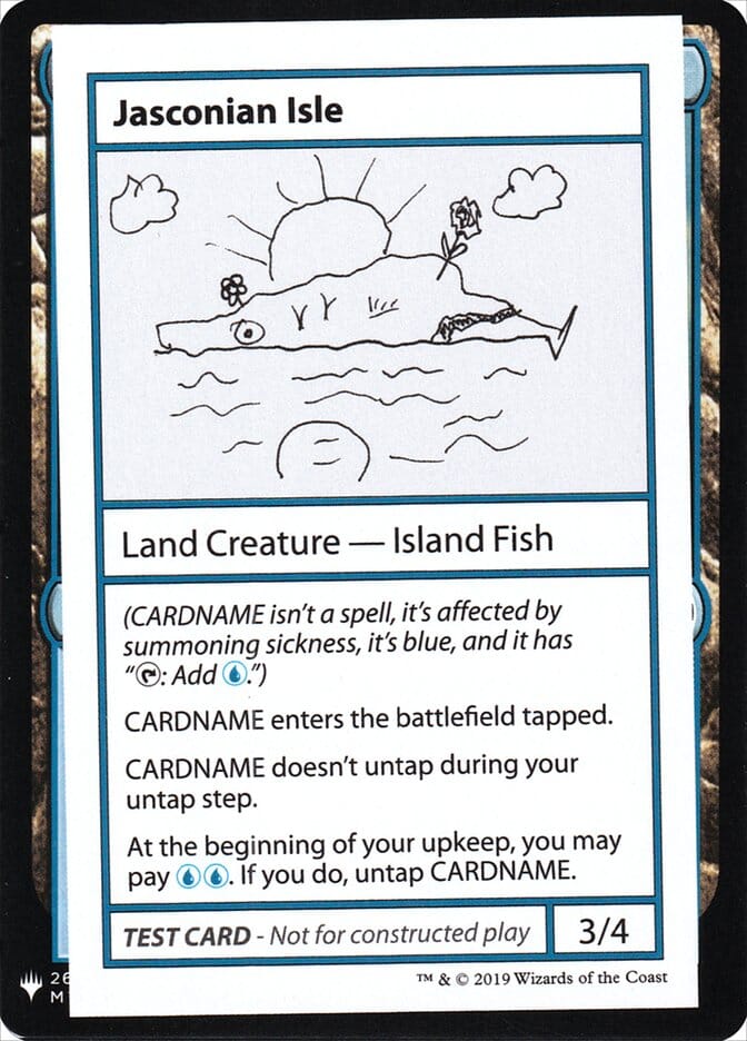 Jasconian Isle [Mystery Booster Playtest Cards] MTG Single Magic: The Gathering  | Multizone: Comics And Games