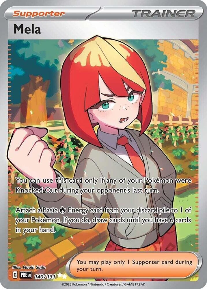 Mela (140/131) [Scarlet & Violet: Prismatic Evolutions] Pokemon Single Pokémon  | Multizone: Comics And Games