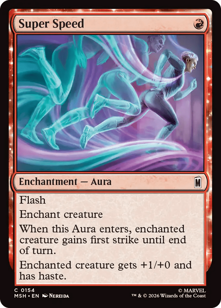 Super Speed [Marvel Super Heroes] MTG Single Magic: The Gathering  | Multizone: Comics And Games