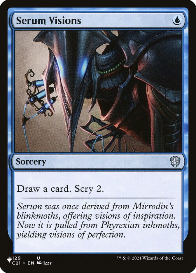 Serum Visions [Secret Lair: Heads I Win, Tails You Lose] MTG Single Magic: The Gathering  | Multizone: Comics And Games