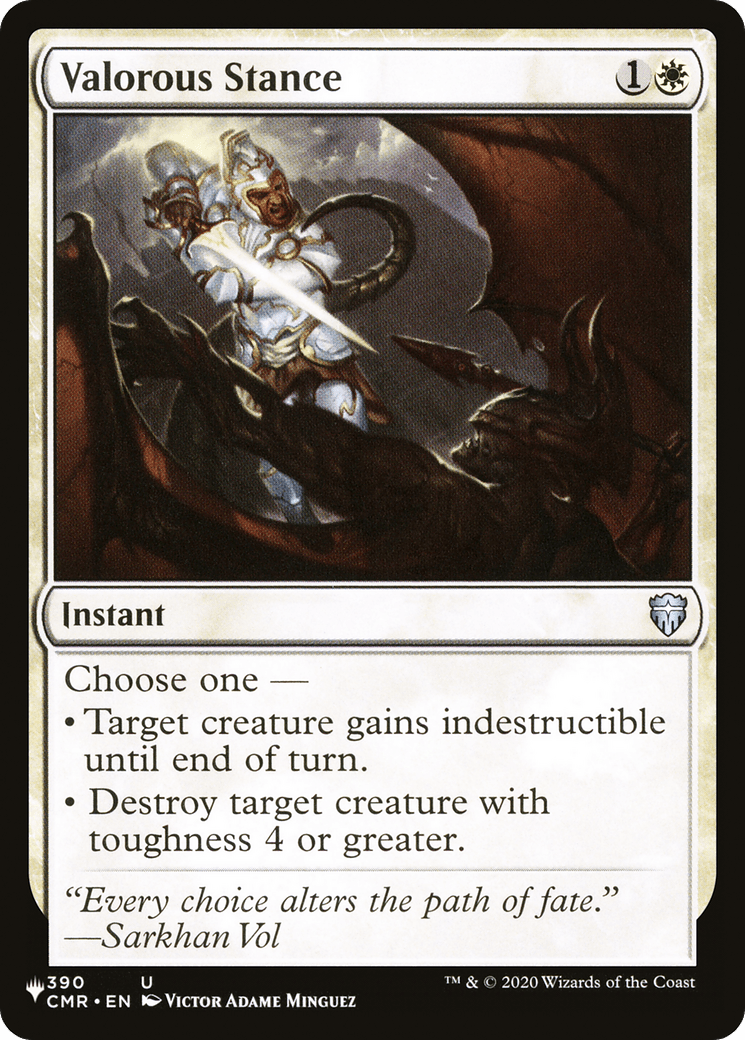 Valorous Stance [The List] MTG Single Magic: The Gathering  | Multizone: Comics And Games