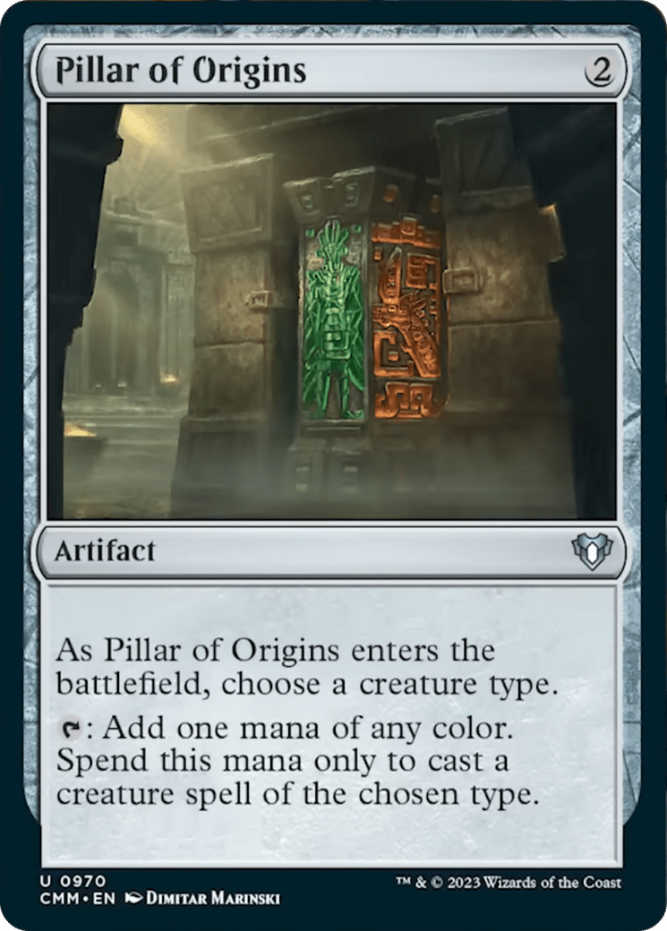 Pillar of Origins [Commander Masters] MTG Single Magic: The Gathering  | Multizone: Comics And Games