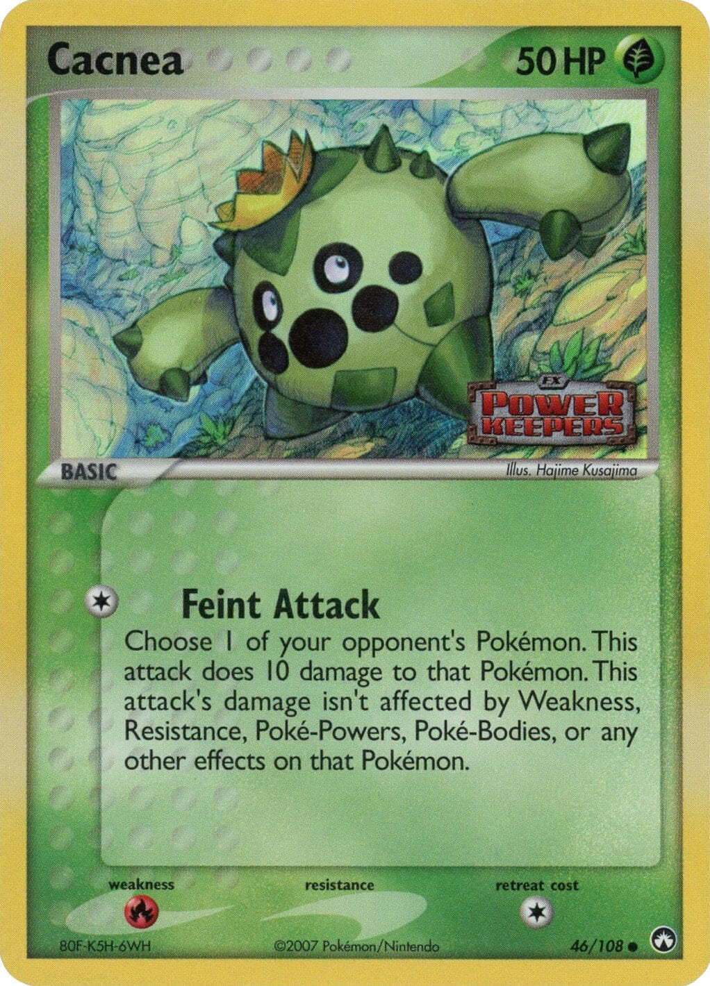 Cacnea (46/108) (Stamped) [EX: Power Keepers] Pokemon Single Pokémon  | Multizone: Comics And Games