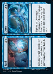 Said // Done [Modern Horizons 2] MTG Single Magic: The Gathering  | Multizone: Comics And Games