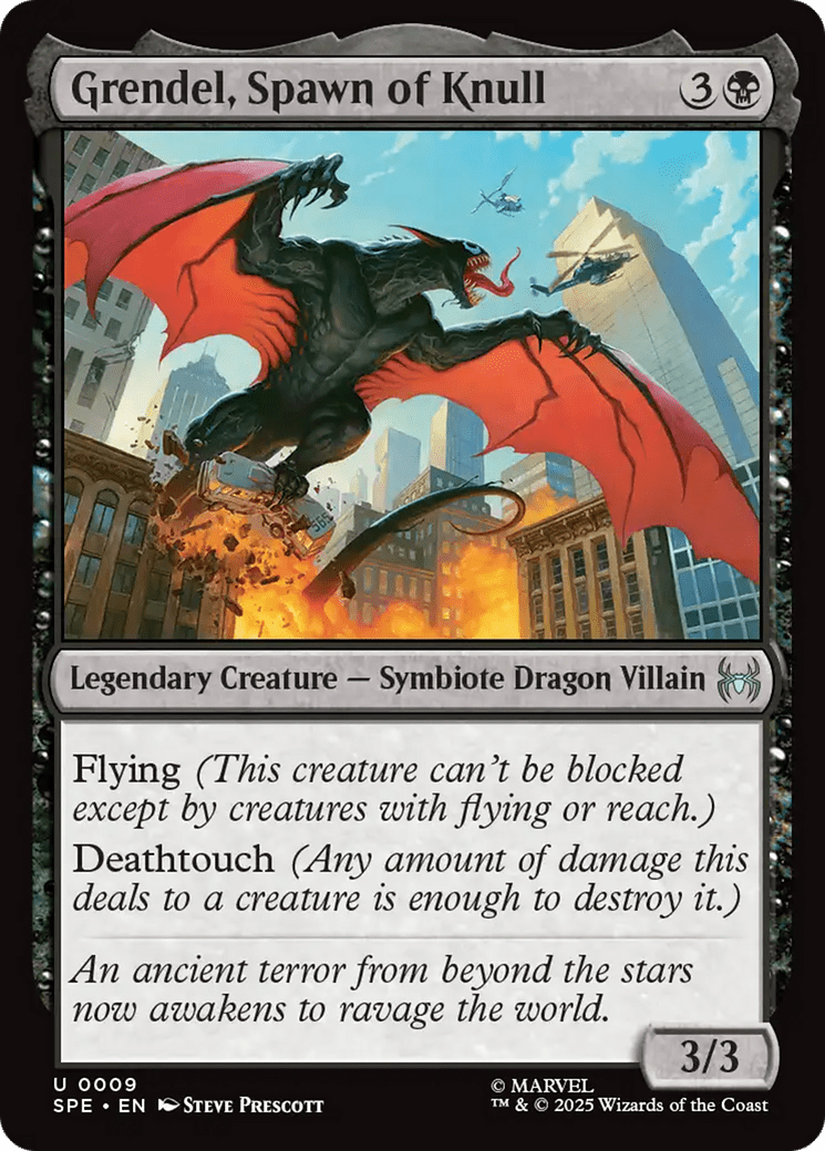 Grendel, Spawn of Knull [Marvel's Spider-Man: Eternal-Legal] MTG Single Magic: The Gathering  | Multizone: Comics And Games