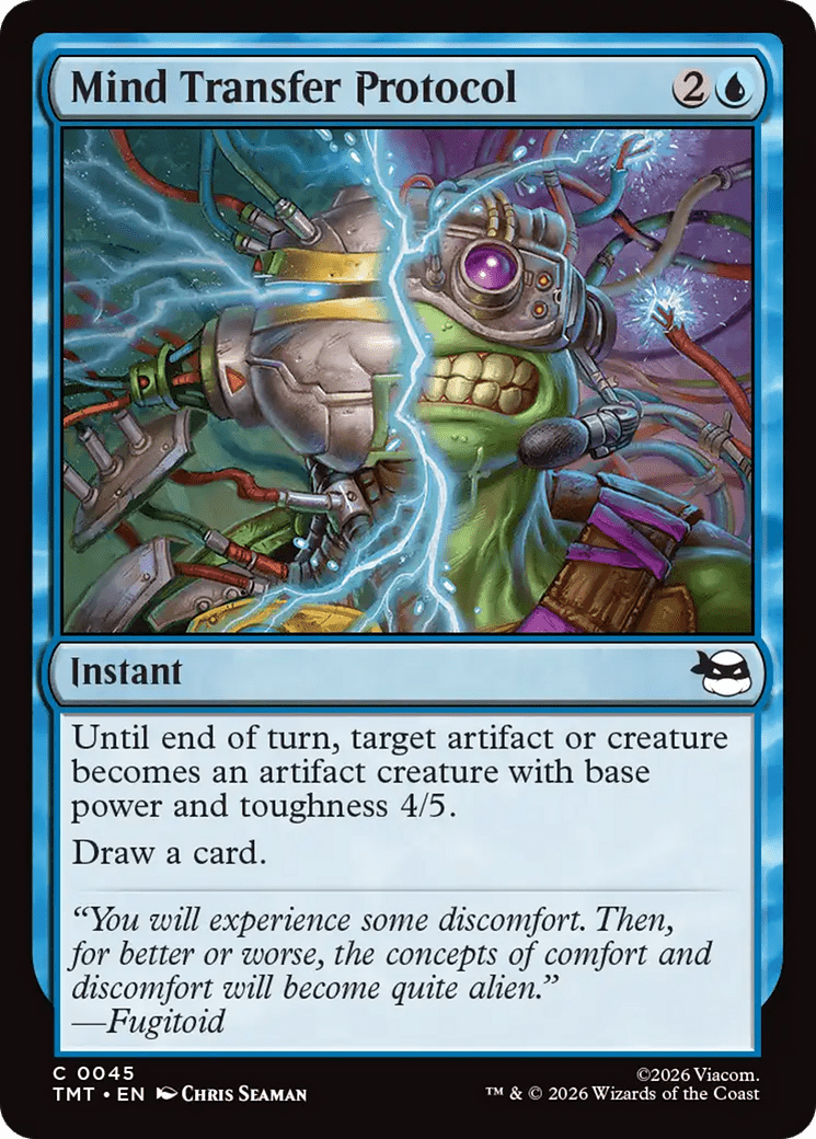 Mind Transfer Protocol [Teenage Mutant Ninja Turtles] MTG Single Magic: The Gathering  | Multizone: Comics And Games