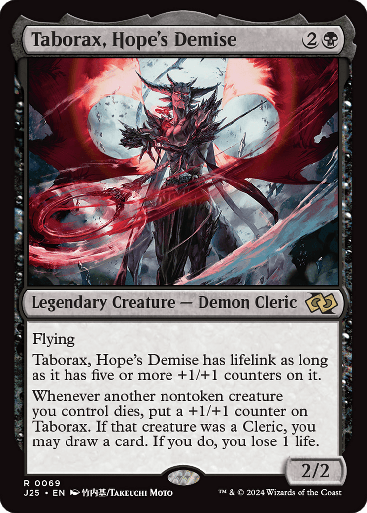 Taborax, Hope's Demise (Anime) [Foundations Jumpstart] MTG Single Magic: The Gathering  | Multizone: Comics And Games