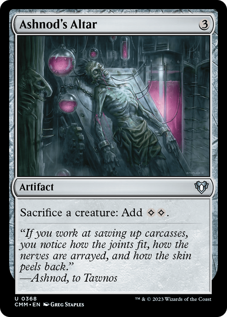 Ashnod's Altar [Commander Masters] MTG Single Magic: The Gathering  | Multizone: Comics And Games