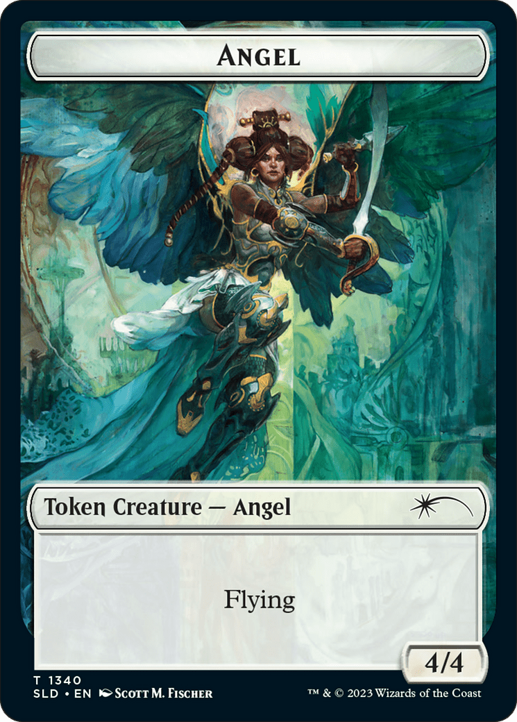 Angel // Spirit Double-Sided Token [Secret Lair Drop Series] MTG Single Magic: The Gathering  | Multizone: Comics And Games