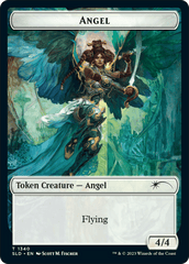 Angel // Spirit Double-Sided Token [Secret Lair Drop Series] MTG Single Magic: The Gathering  | Multizone: Comics And Games