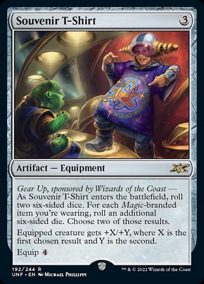Souvenir T-Shirt [Unfinity] MTG Single Magic: The Gathering  | Multizone: Comics And Games