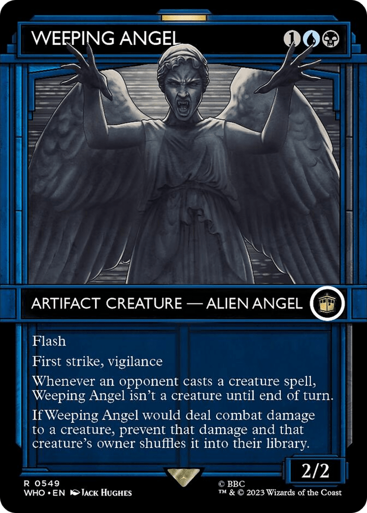 Weeping Angel (Showcase) [Doctor Who] MTG Single Magic: The Gathering  | Multizone: Comics And Games