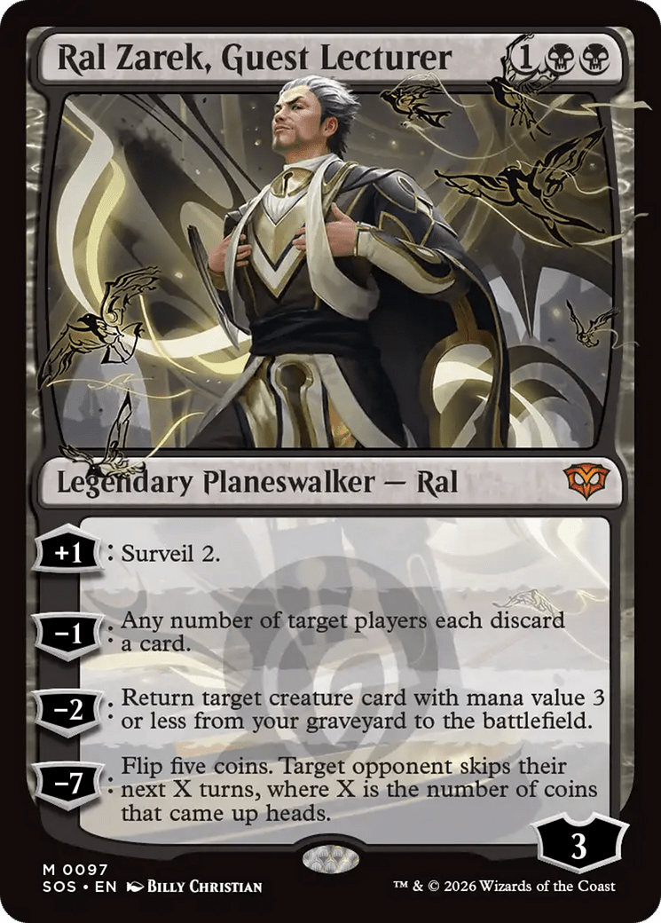 Ral Zarek, Guest Lecturer [Secrets of Strixhaven] MTG Single Magic: The Gathering  | Multizone: Comics And Games