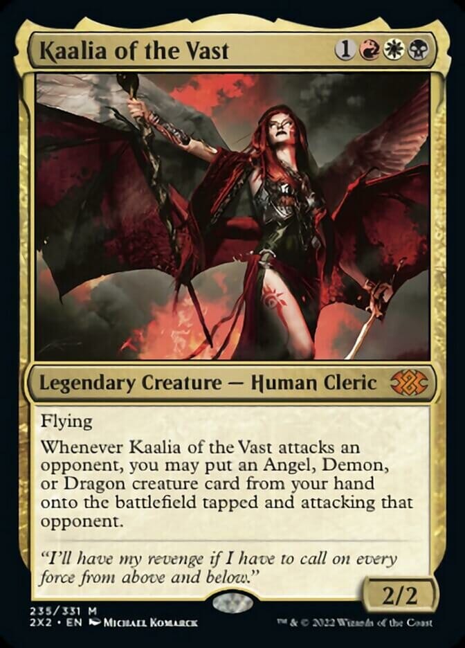 Kaalia of the Vast [Double Masters 2022] MTG Single Magic: The Gathering  | Multizone: Comics And Games