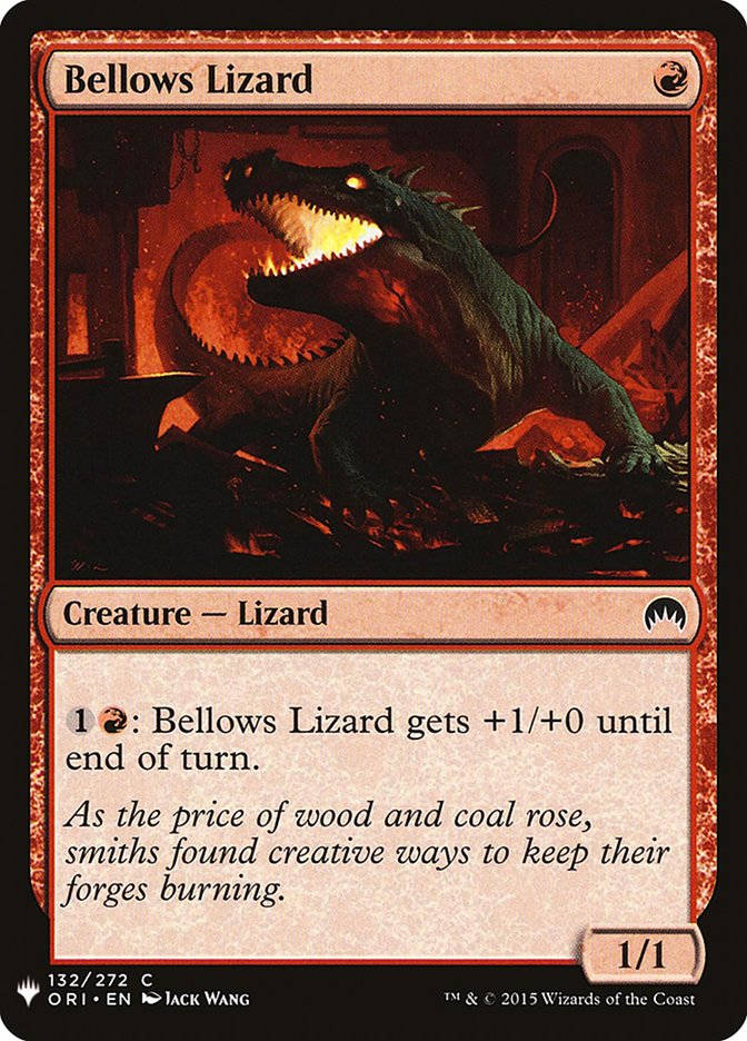 Bellows Lizard [Mystery Booster] | Multizone: Comics And Games