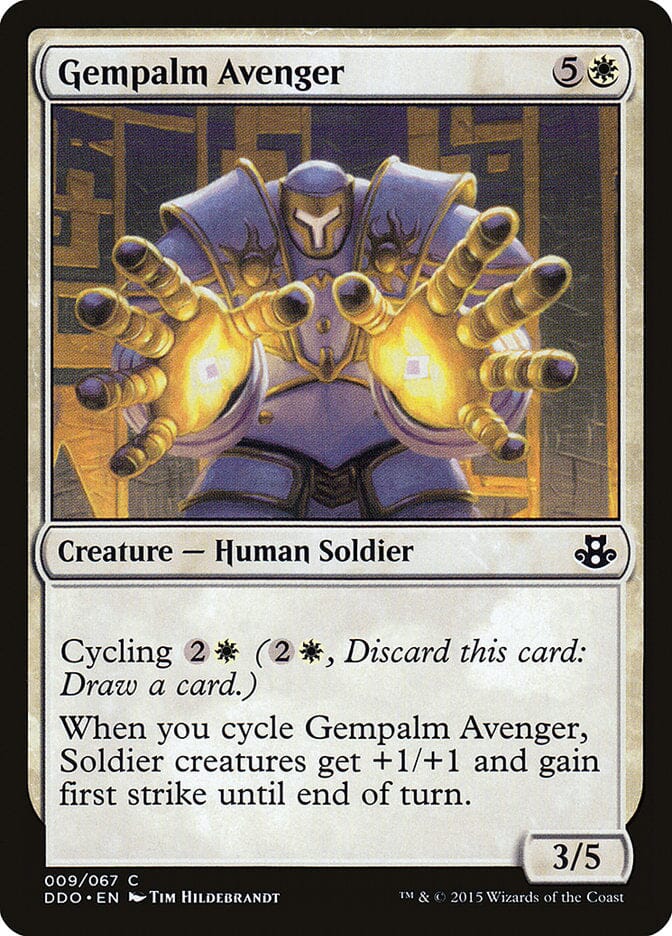Gempalm Avenger [Duel Decks: Elspeth vs. Kiora] MTG Single Magic: The Gathering  | Multizone: Comics And Games