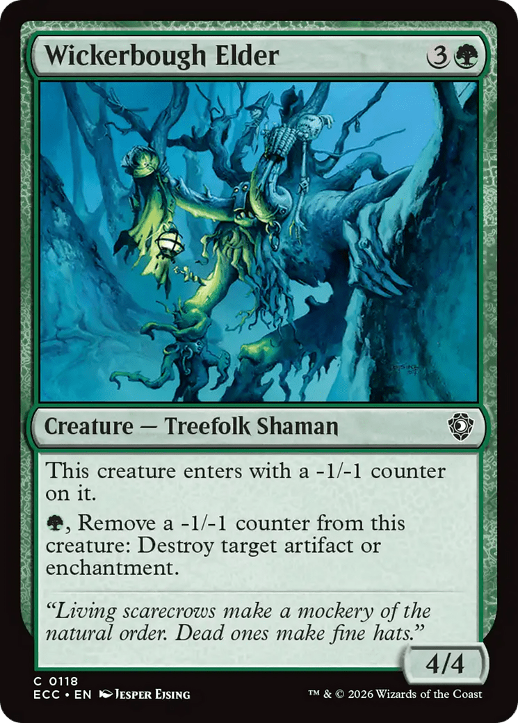 Wickerbough Elder [Lorwyn Eclipsed Commander] MTG Single Magic: The Gathering  | Multizone: Comics And Games