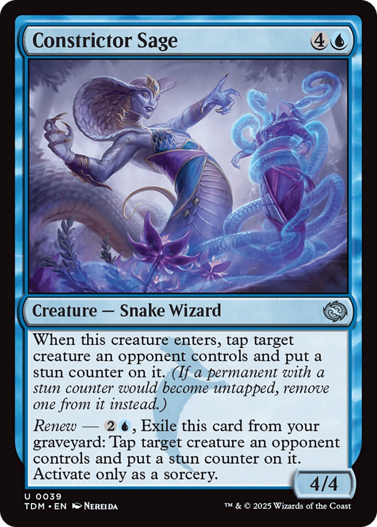 Constrictor Sage [Tarkir: Dragonstorm] MTG Single Magic: The Gathering  | Multizone: Comics And Games