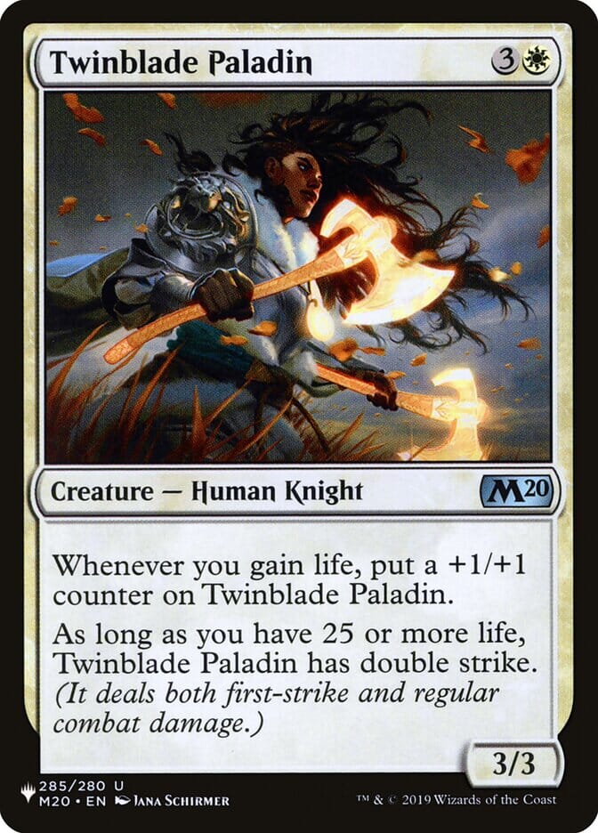 Twinblade Paladin [The List] MTG Single Magic: The Gathering  | Multizone: Comics And Games