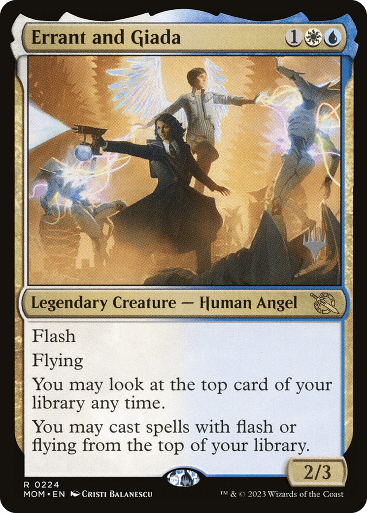 Errant and Giada (Promo Pack) [March of the Machine Promos] MTG Single Magic: The Gathering  | Multizone: Comics And Games