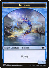 Angel (002) // Illusion (005) Double-Sided Token [Modern Horizons Tokens] MTG Single Magic: The Gathering  | Multizone: Comics And Games