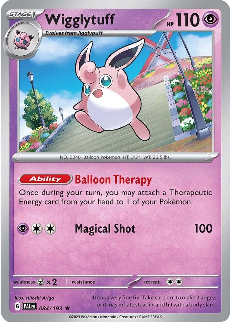 Wigglytuff (084/193) [Scarlet & Violet: Paldea Evolved] Pokemon Single Pokémon  | Multizone: Comics And Games