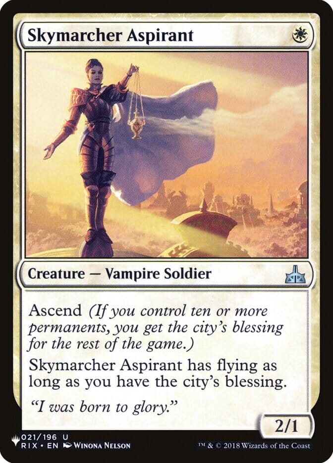 Skymarcher Aspirant [The List] MTG Single Magic: The Gathering  | Multizone: Comics And Games