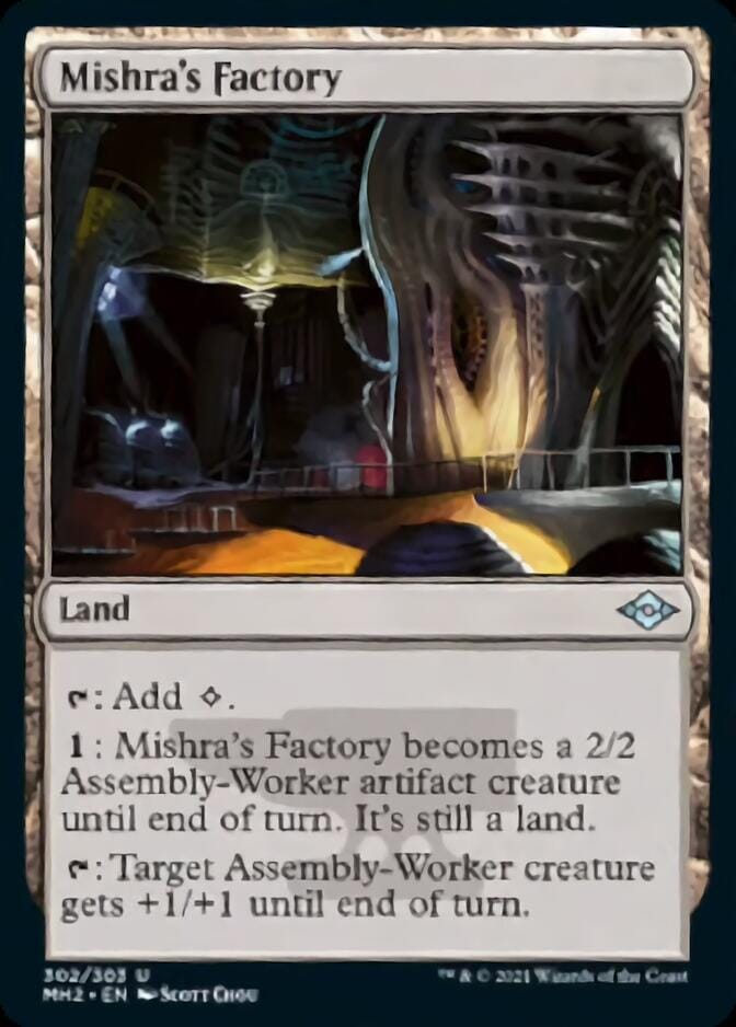 Mishra's Factory [Modern Horizons 2] MTG Single Magic: The Gathering  | Multizone: Comics And Games