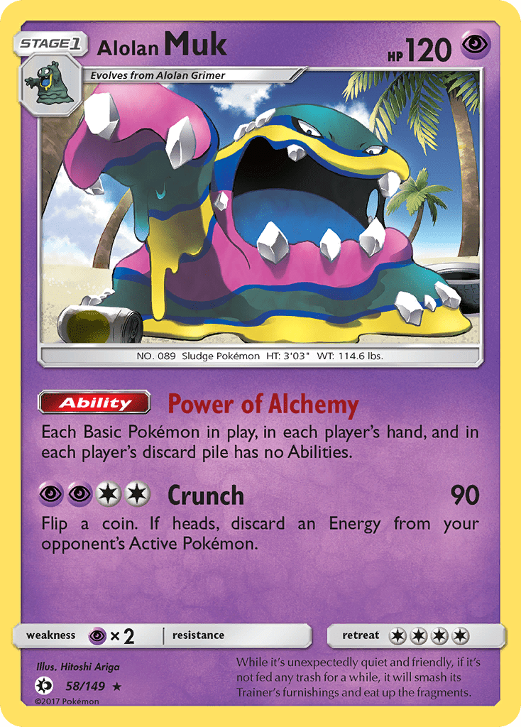 Alolan Muk (58/149) [Sun & Moon: Base Set] Pokemon Single Pokémon  | Multizone: Comics And Games