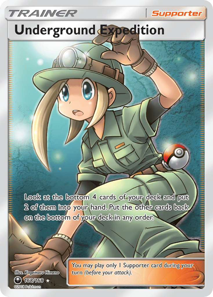 Underground Expedition (168/168) [Sun & Moon: Celestial Storm] Pokemon Single Pokémon  | Multizone: Comics And Games
