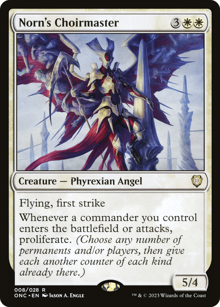 Norn's Choirmaster [Phyrexia: All Will Be One Commander] MTG Single Magic: The Gathering  | Multizone: Comics And Games