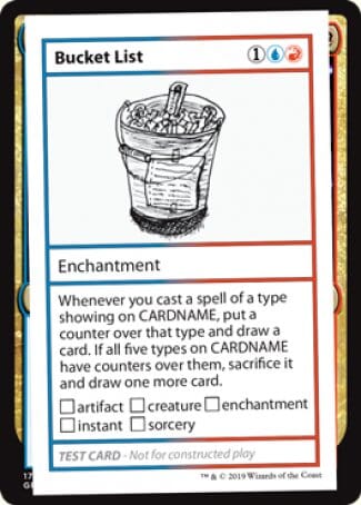 Bucket List (2021 Edition) [Mystery Booster Playtest Cards] MTG Single Magic: The Gathering  | Multizone: Comics And Games