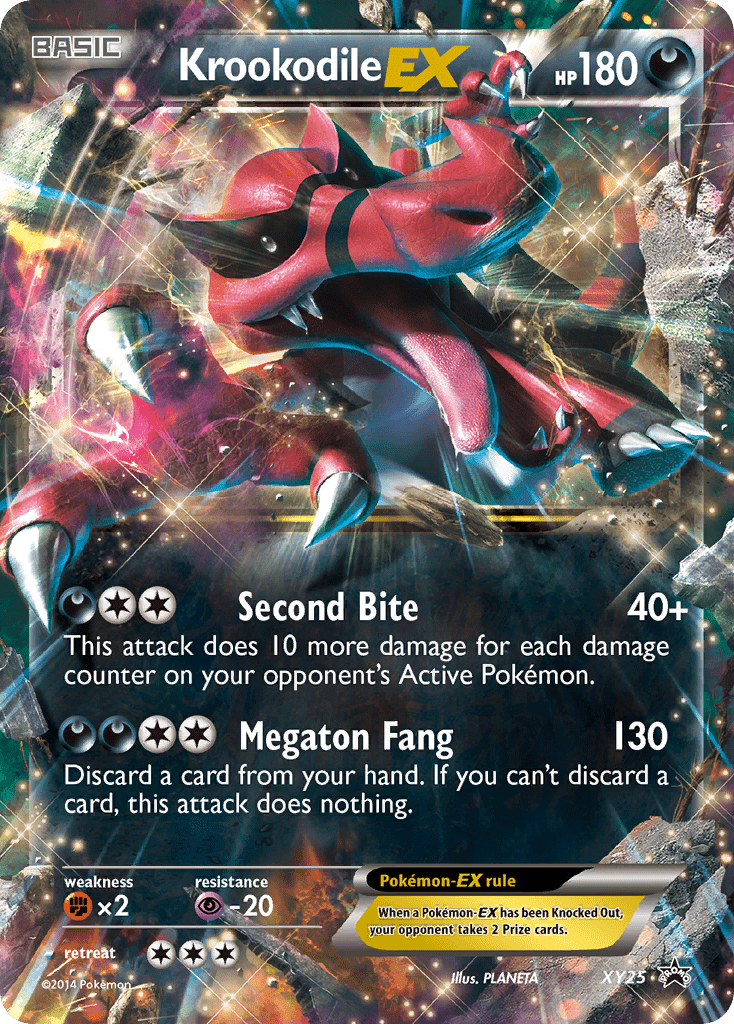 Krookodile EX (XY25) [XY: Black Star Promos] Pokemon Single Pokémon  | Multizone: Comics And Games