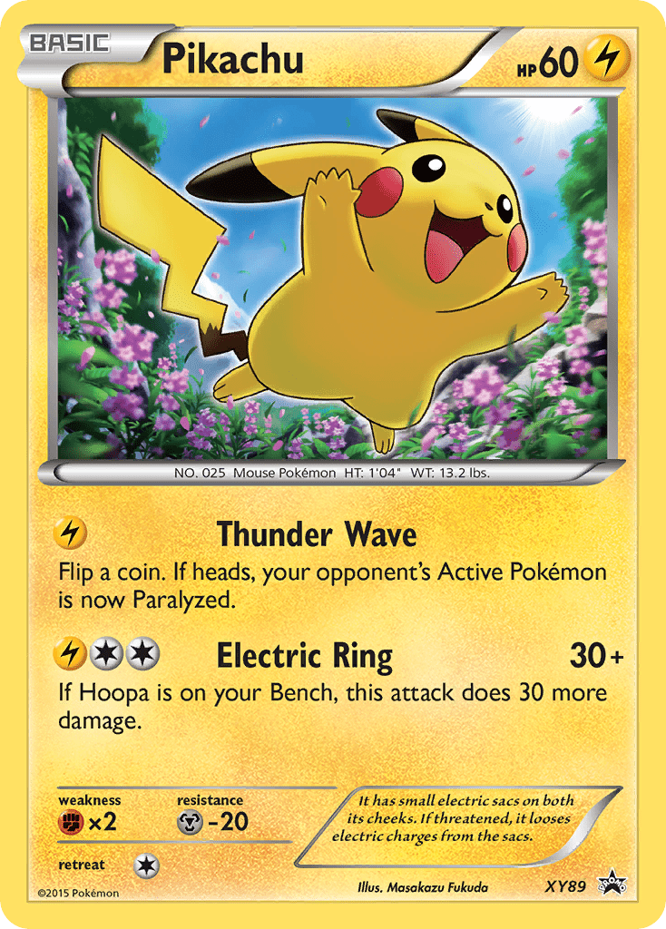Pikachu (XY89) (Collector Chest) [XY: Black Star Promos] Pokemon Single Pokémon  | Multizone: Comics And Games