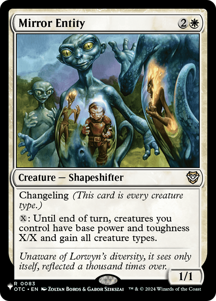Mirror Entity (OTC) [The List] MTG Single Magic: The Gathering  | Multizone: Comics And Games