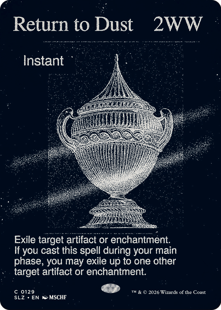 Return to Dust (0129) [Secret Lair x MSCHF: The Zeta Set] MTG Single Magic: The Gathering  | Multizone: Comics And Games