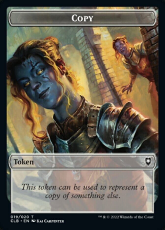 Will Kenrith Emblem // Copy Double-Sided Token [Commander Legends: Battle for Baldur's Gate Tokens] MTG Single Magic: The Gathering  | Multizone: Comics And Games