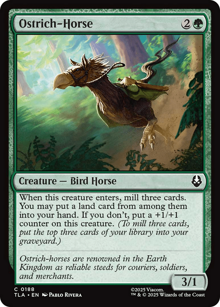 Ostrich-Horse [Avatar: The Last Airbender] MTG Single Magic: The Gathering  | Multizone: Comics And Games