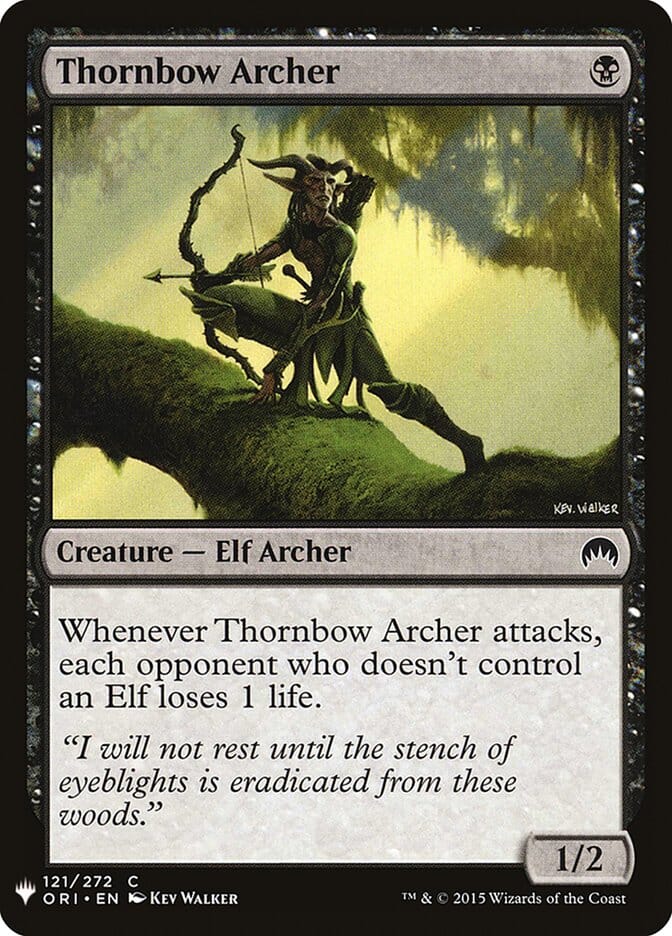 Thornbow Archer [Mystery Booster] MTG Single Magic: The Gathering  | Multizone: Comics And Games