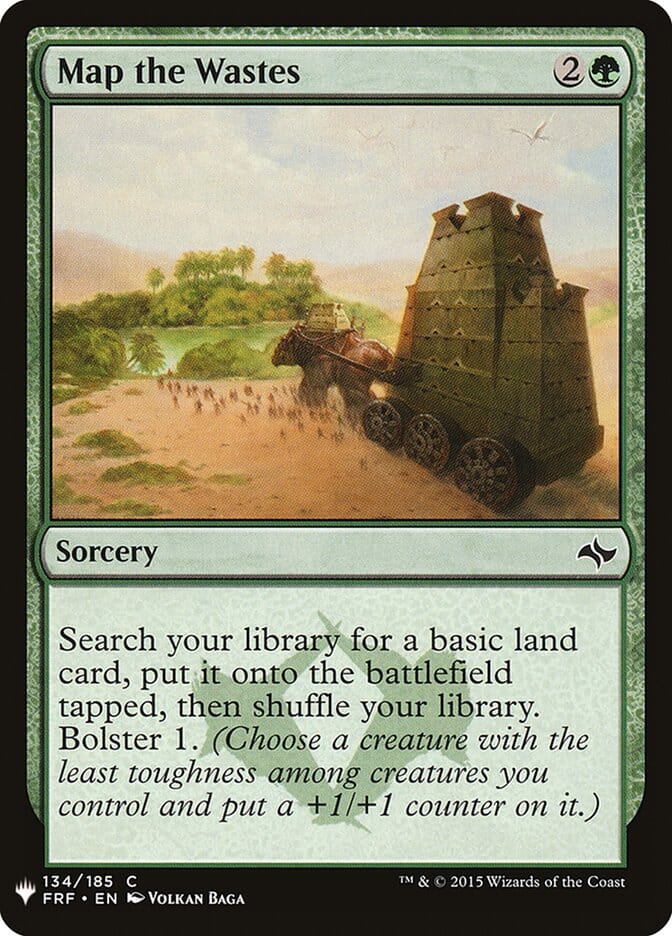 Map the Wastes [Mystery Booster] MTG Single Magic: The Gathering  | Multizone: Comics And Games