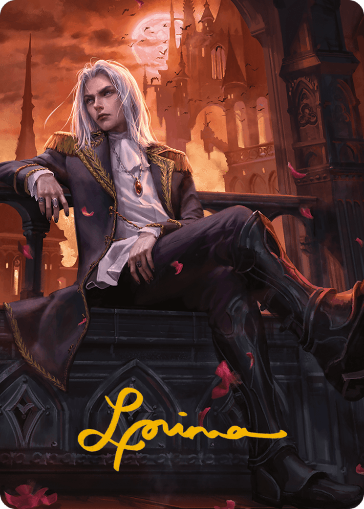 Sorin of House Markov Art Card (Gold-Stamped Signature) [Modern Horizons 3 Art Series] MTG Single Magic: The Gathering  | Multizone: Comics And Games