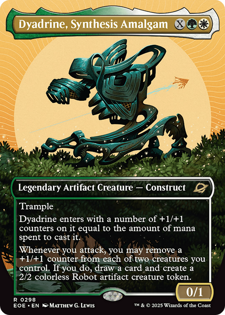 Dyadrine, Synthesis Amalgam (Borderless) [Edge of Eternities] MTG Single Magic: The Gathering  | Multizone: Comics And Games