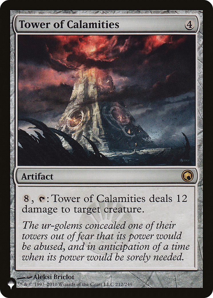 Tower of Calamities [The List] MTG Single Magic: The Gathering  | Multizone: Comics And Games