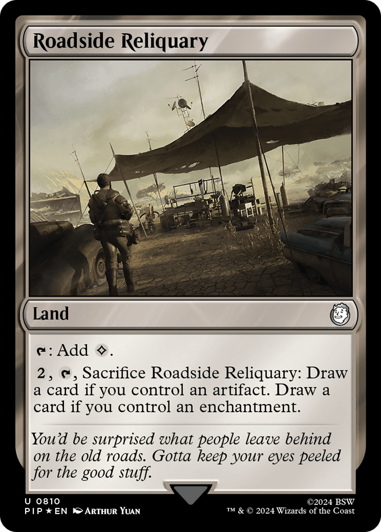 Roadside Reliquary (Surge Foil) [Fallout] MTG Single Magic: The Gathering  | Multizone: Comics And Games